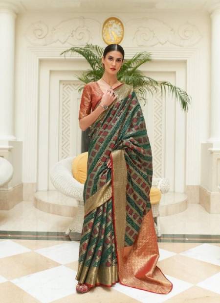 Multi Colour Krivaa Silk Raj Tex New Latest Designer Exclusive Patola Silk Saree Collection 268005